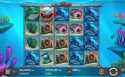 Tragamonedas Razor Shark en el casino online chileno Casoo